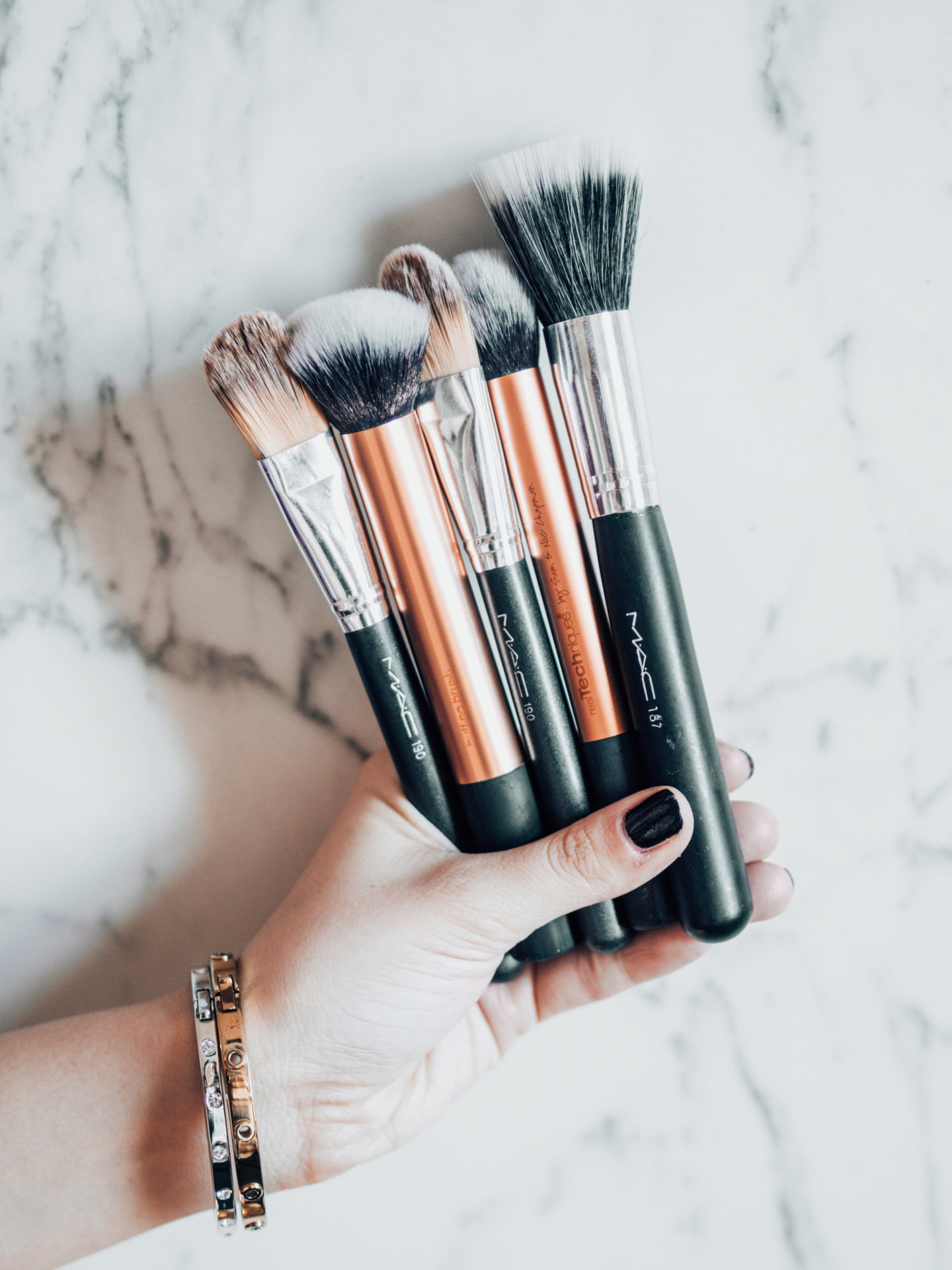 cleaning my makeup brushes