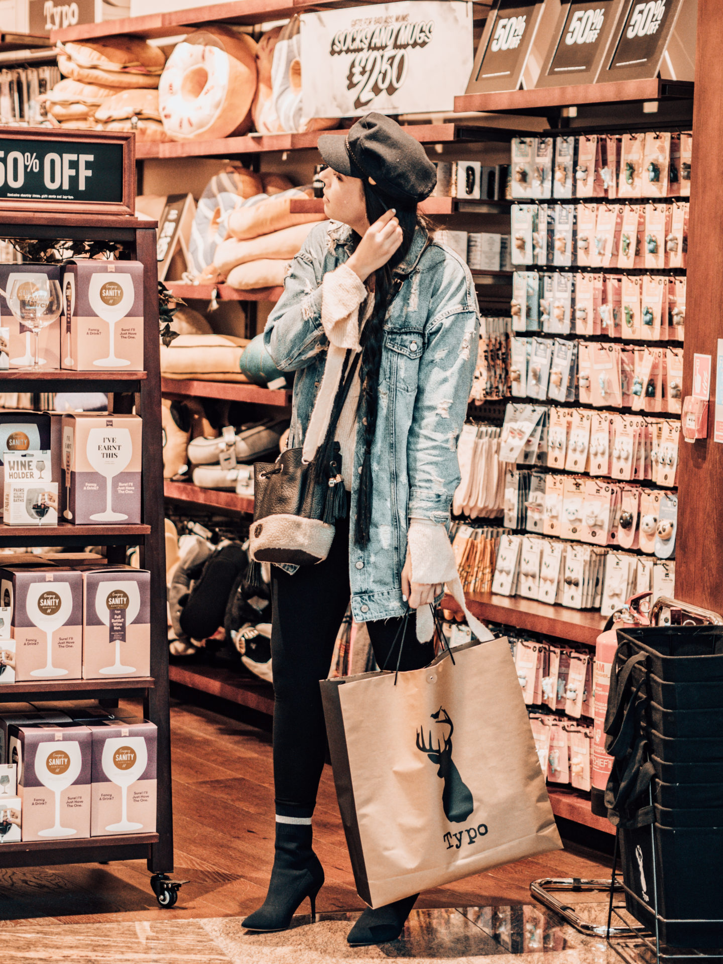 Shopping at the first Typo store in Manchester