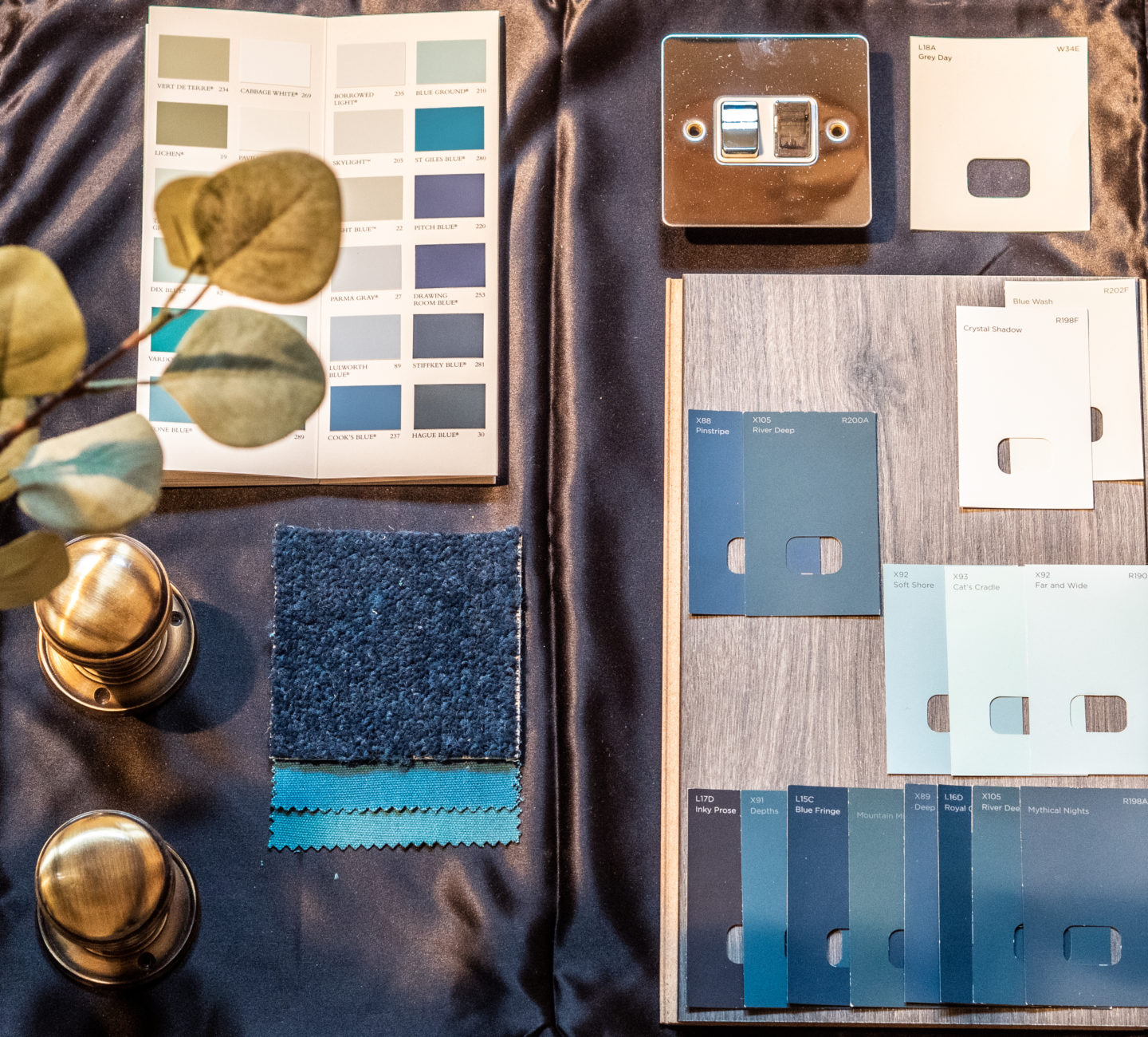 Planning the Dining room with a mood board